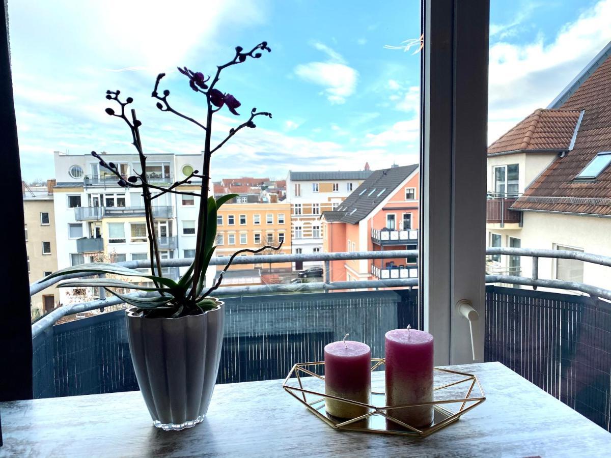 Cottbus-Apartments - Red Apartment I Privat I Wifi I Kueche I Balkon 外观 照片