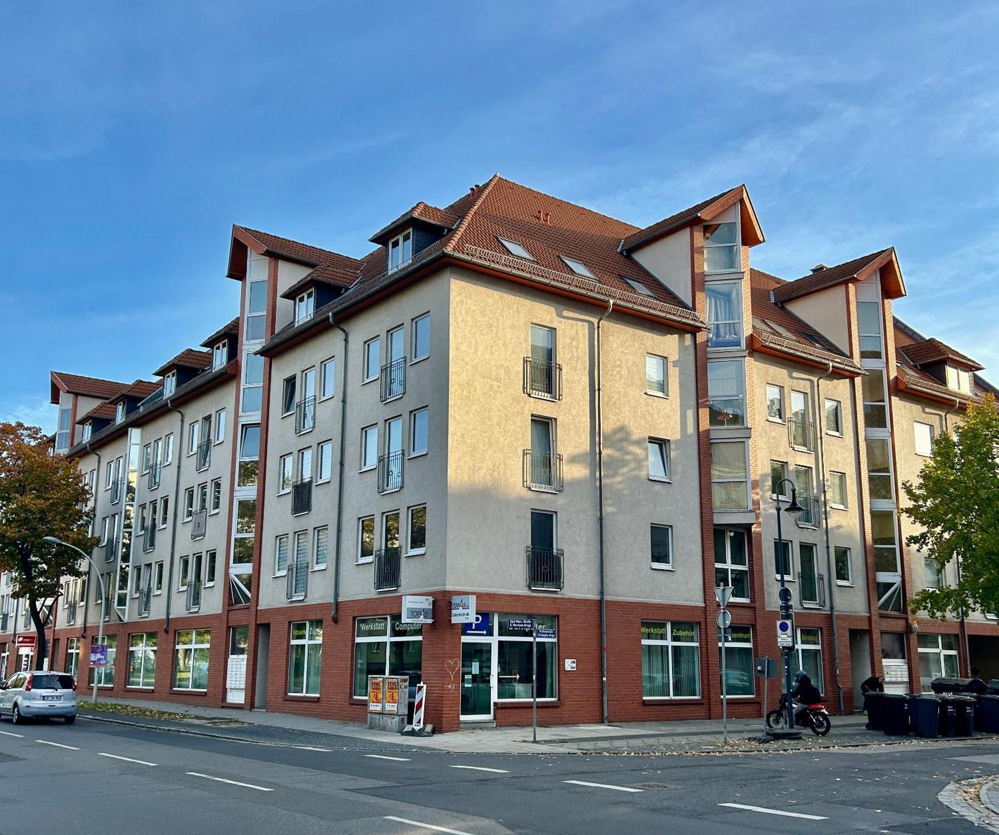 Cottbus-Apartments - Red Apartment I Privat I Wifi I Kueche I Balkon 外观 照片